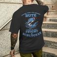 Finger Wegon Meiner Rod Fisherman Fishing T-Shirt mit Rückendruck Geschenke für Ihn