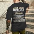 Fischer Fishing My Angel Excuses T-Shirt mit Rückendruck Geschenke für Ihn