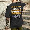 Flying Slogan Pilot T-Shirt mit Rückendruck Geschenke für Ihn