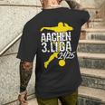 Football Kicken Club Aachen Fan Home Rhineland Rise T-Shirt mit Rückendruck Geschenke für Ihn