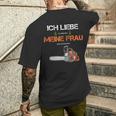 With Forstwirt Ich Liebe Meine Frau T-Shirt mit Rückendruck Geschenke für Ihn