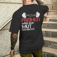 Freiheit Wird Aus Mut Macht Kkämpfen Richter T-Shirt mit Rückendruck Geschenke für Ihn