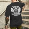 Bartender T-Shirt mit Rückendruck Geschenke für Ihn