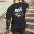 Dental Squad Th Toothbrush Dentist Dental Hygienist Men's T-shirt Back Print Gifts for Him