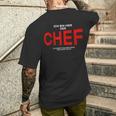 Manager Ich Bin Hier Der Chef T-Shirt mit Rückendruck Geschenke für Ihn