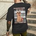 Pyrotechnik Ist Doch Keinerbrechen Feuerwerk T-Shirt mit Rückendruck Geschenke für Ihn