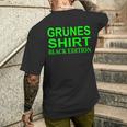 Slogan Green Edition T-Shirt mit Rückendruck Geschenke für Ihn