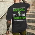 Fußball Fußballfan Aus Bremen Sport Hobbyerein Casual T-Shirt mit Rückendruck Geschenke für Ihn