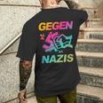 Gegenen Rechts Text In German Text T-Shirt mit Rückendruck Geschenke für Ihn