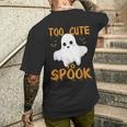 Ghost Spirit To Sweet Zum Spuken T-Shirt mit Rückendruck Geschenke für Ihn