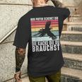 Nur Puffin Schenkt Dir Die Du Brauchst T-Shirt mit Rückendruck Geschenke für Ihn