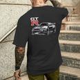 Gt R 34 Racing Drag Drift Jdm Giappone Street Sports Car T-shirt da uomo con stampa posteriore Regalos para él