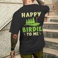 Happy Birdie To Me Golf Lover Family Birthday Party T-shirt da uomo con stampa posteriore Regalos para él