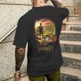 Hobbit Bilbo In Door T-Shirt mit Rückendruck Geschenke für Ihn