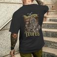 Hol Uns Der Teufel T-Shirt mit Rückendruck Geschenke für Ihn