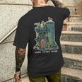 Home Sweet Home He Man Castle Toy 1980 T-shirt da uomo con stampa posteriore Regalos para él