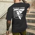 Hurricane Strong Southeast Strong Pray For North Carolina Men's T-shirt Back Print Gifts for Him