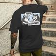 Husky Gesundheit Husky Dog T-Shirt mit Rückendruck Geschenke für Ihn