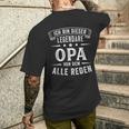 Ich Bin Dieser Legendäre Opa T-Shirt mit Rückendruck Geschenke für Ihn