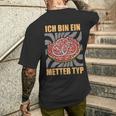 Ich Bin Ein Metter Type Hackepeter I'm A Metter Typ S T-Shirt mit Rückendruck Geschenke für Ihn