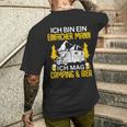 Ich Bin Einfacher Mann T-Shirt mit Rückendruck Geschenke für Ihn