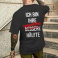 Ich Bin Ihr Besopen Half T-Shirt mit Rückendruck Geschenke für Ihn