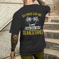 Ich Bin Im Ruhestand Pensioner T-Shirt mit Rückendruck Geschenke für Ihn