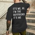 Ich Bin's Hallo Ich Bin Der Freund Ich Bin Es Es T-Shirt mit Rückendruck Geschenke für Ihn