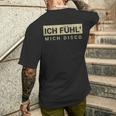 Ich Fühl Mich Disco Apres Ski T-Shirt mit Rückendruck Geschenke für Ihn