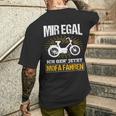 Ich Geh' Jetzt Mofa Fahren Moped Moped T-Shirt mit Rückendruck Geschenke für Ihn