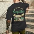 Ich Habe Das Gefühl Ich Möchte Handball Hanballer T-Shirt mit Rückendruck Geschenke für Ihn