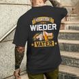 Ich Werde Wiederater Papa Ich Wiederater Papa Bier S T-Shirt mit Rückendruck Geschenke für Ihn