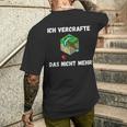 Ichercrafte Das Alles Nicht Mehr T-Shirt mit Rückendruck Geschenke für Ihn