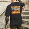 Ichertrage Kein Gluten T-Shirt mit Rückendruck Geschenke für Ihn