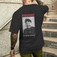 Il Dittatore Kim Jong Un Non Scusa Mai Per Essere Te Stesso T-shirt da uomo con stampa posteriore Regalos para él
