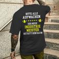 Industriemeister Werkmeister T-Shirt mit Rückendruck Geschenke für Ihn