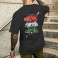 Italia Bandiera Italiana Per UomoDonnaGiovaniBambino T-shirt da uomo con stampa posteriore Regalos para él