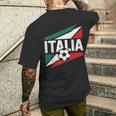 Italien Geschenk Europe Nation Italy Italia Rom Italiener T-Shirt mit Rückendruck Geschenke für Ihn