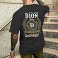 It's A Dion Thing You Wouldn't Understand Personalized Last Name Dion Family Crest Coat Of Arm Men's T-shirt Back Print Gifts for Him