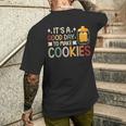 It's A Good Day To Make Cookies Baking Baker Cookie T-shirt da uomo con stampa posteriore Regalos para él