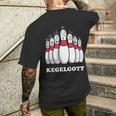 Kegelgott T-Shirt mit Rückendruck Geschenke für Ihn