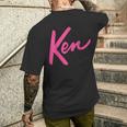 Ken Ufficialeari Colori T-shirt da uomo con stampa posteriore Regalos para él