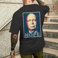 Klaus Schwab Nö T-Shirt mit Rückendruck Geschenke für Ihn