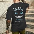 Lächle Du Kannst Sie Nicht Alle Töten Cat Laughter T-Shirt mit Rückendruck Geschenke für Ihn