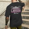 Larissa Lass Das Die Larissa Machen Let Das The S T-Shirt mit Rückendruck Geschenke für Ihn