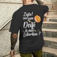 Leberkäse Leberkas Leberkässemmel Fleischkäse Bayern T-Shirt mit Rückendruck Geschenke für Ihn