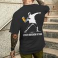 Lecker Bierchen Ultras T-Shirt mit Rückendruck Geschenke für Ihn