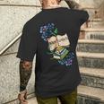 Lecteurs Amateurs De Livres Floraux T-shirt imprimé au dos Cadeaux pour lui