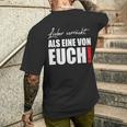 Liebererrückt Als Eineron Euch Streetwear T-Shirt mit Rückendruck Geschenke für Ihn