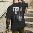 Lotta Al Rally Di Trump In Pennsylvania T-shirt da uomo con stampa posteriore Regalos para él